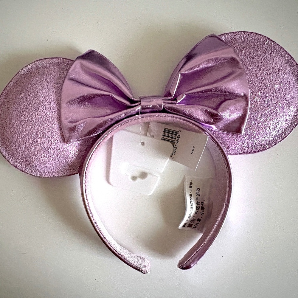 Lilac Purple Lavender Minnie Ears - NWT